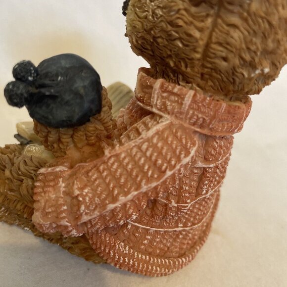 Design Impressions Sweater Bears Reading Book Resin Figurine 4" 26920 Figurine - Picture 11 of 12